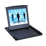 1U LCD Keyboard Drawers